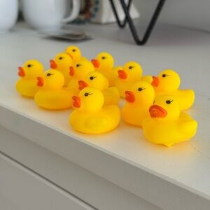 Yellow Rubber Duckies Bundle of 12